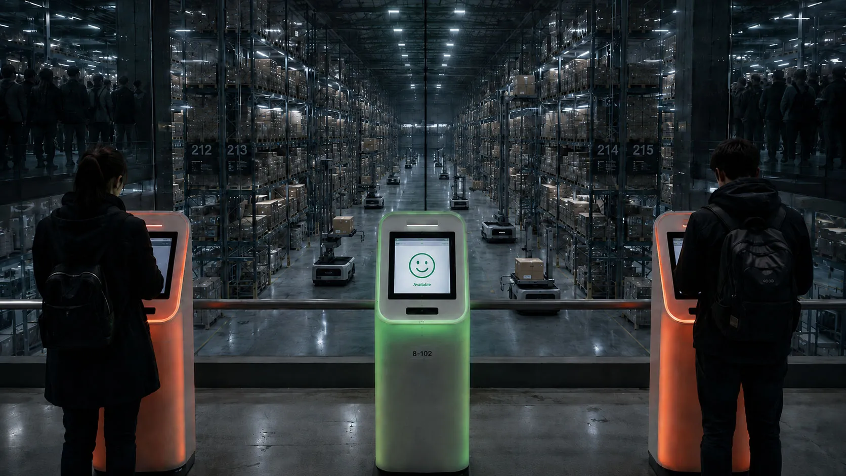 A personless store optimized for efficiency.